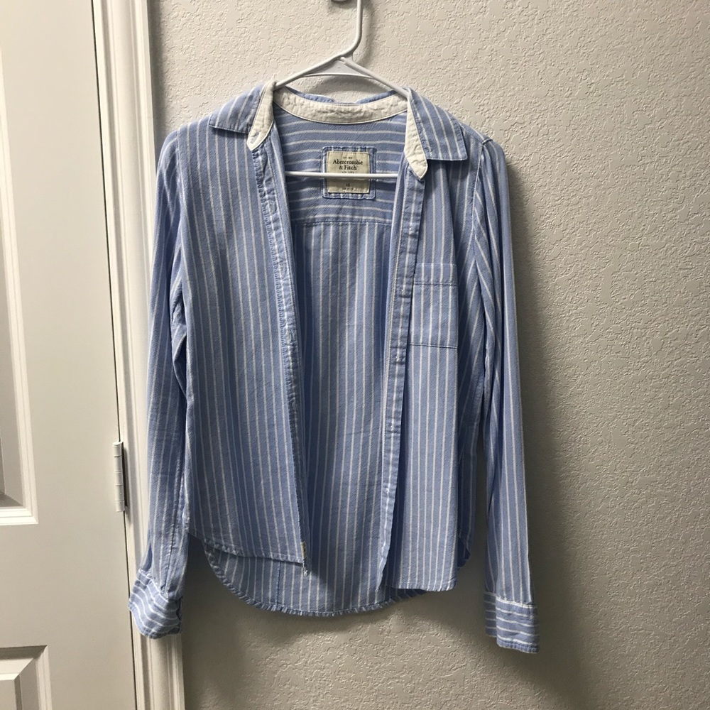 Striped button up - Picture 2 of 2